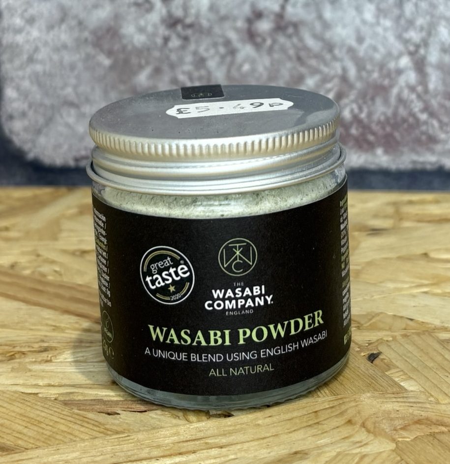 jar of wasabi powder
