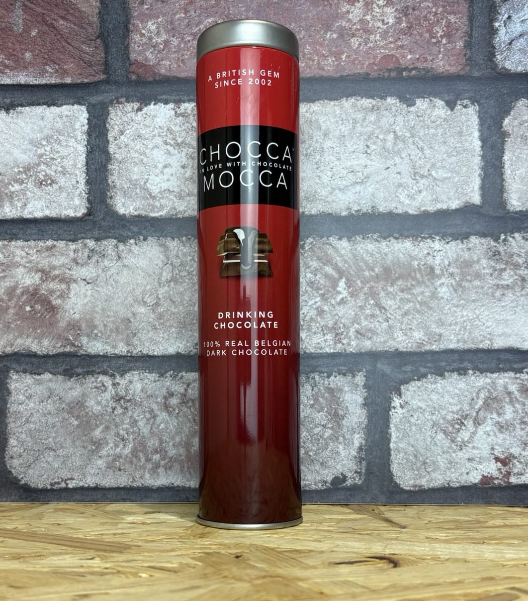 tube of drinking chocolate