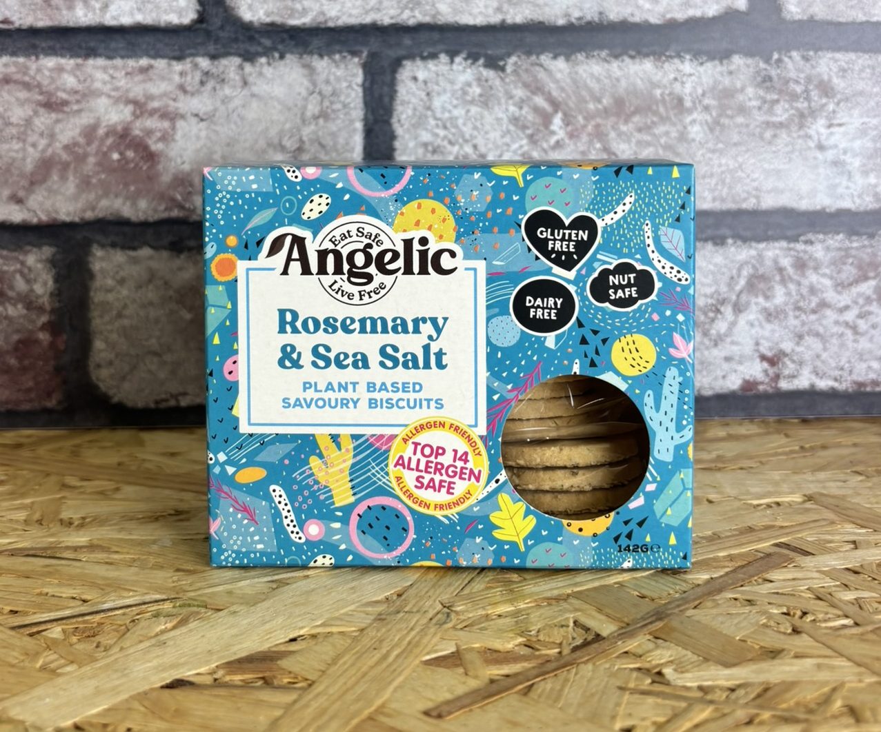 packet of savoury biscuits