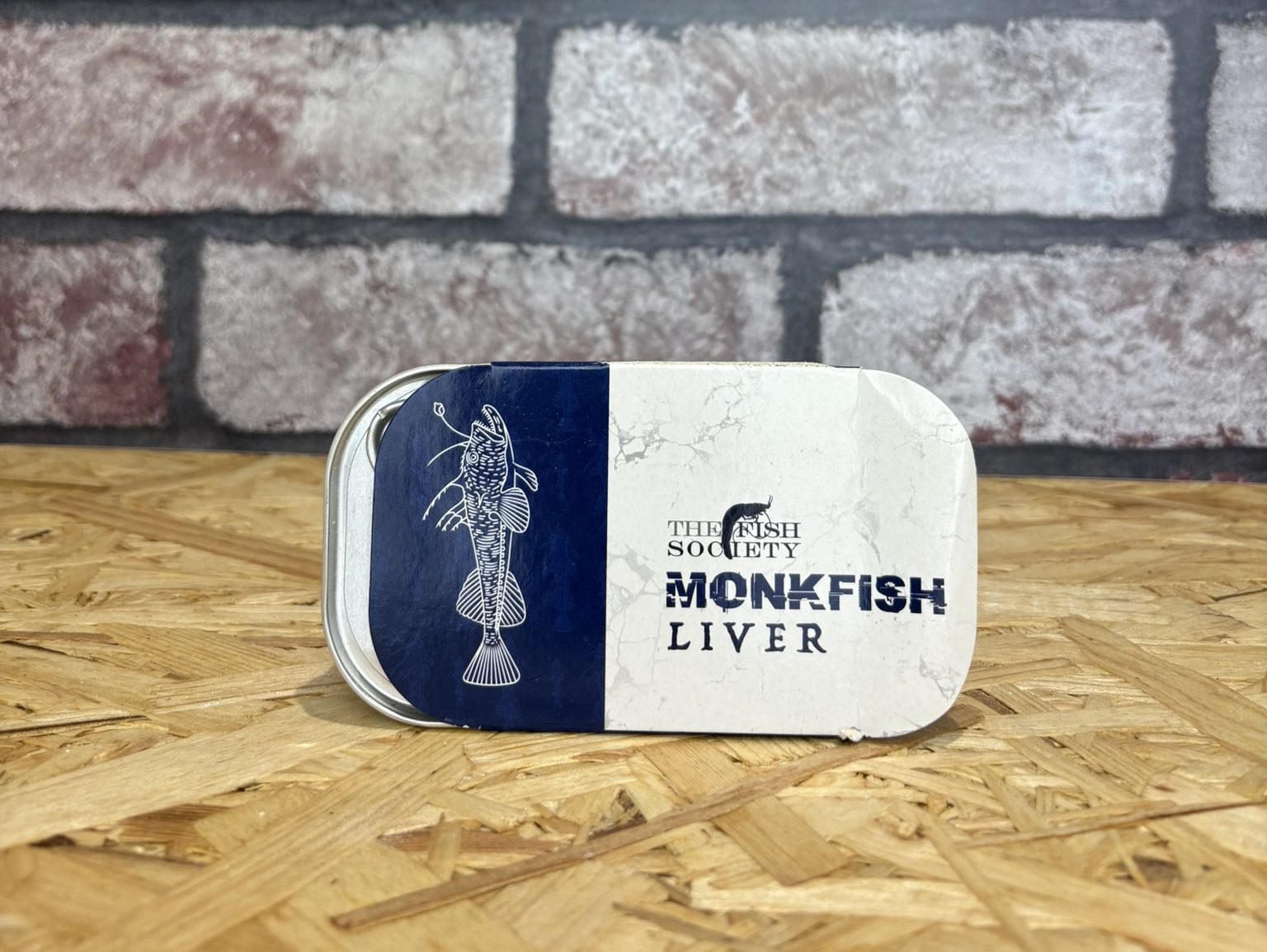 tin of monkfish liver