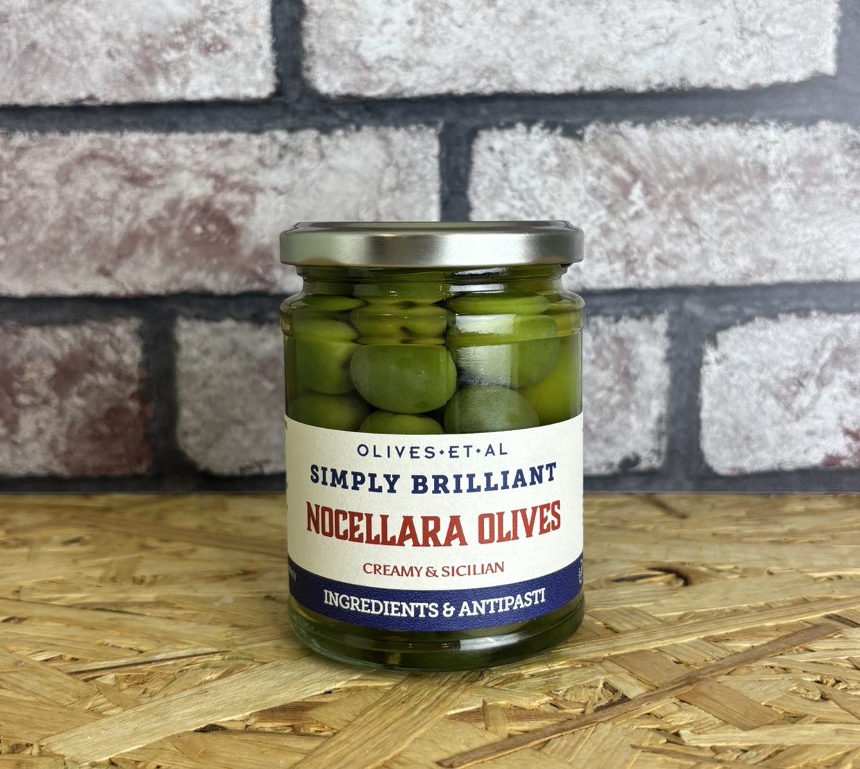 jar of nocerella olives