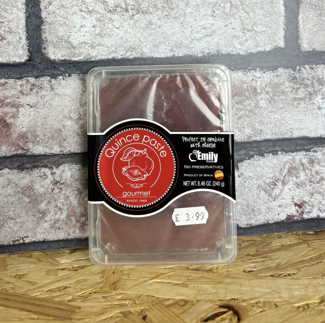 packet of quince paste