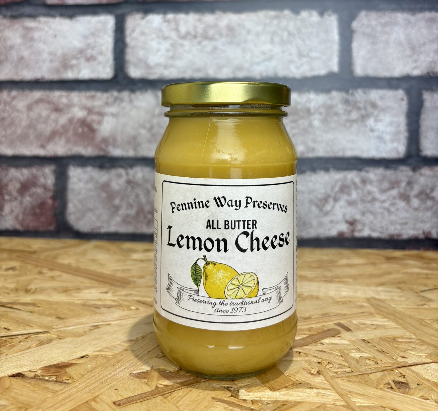jar of all butter lemon cheese