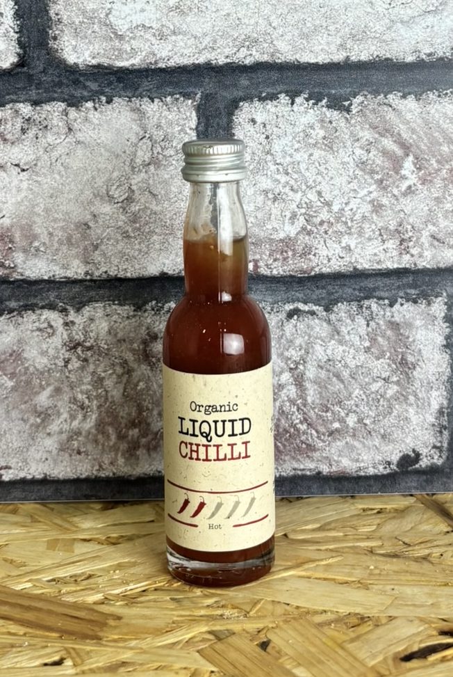 bottle of liquid chilli