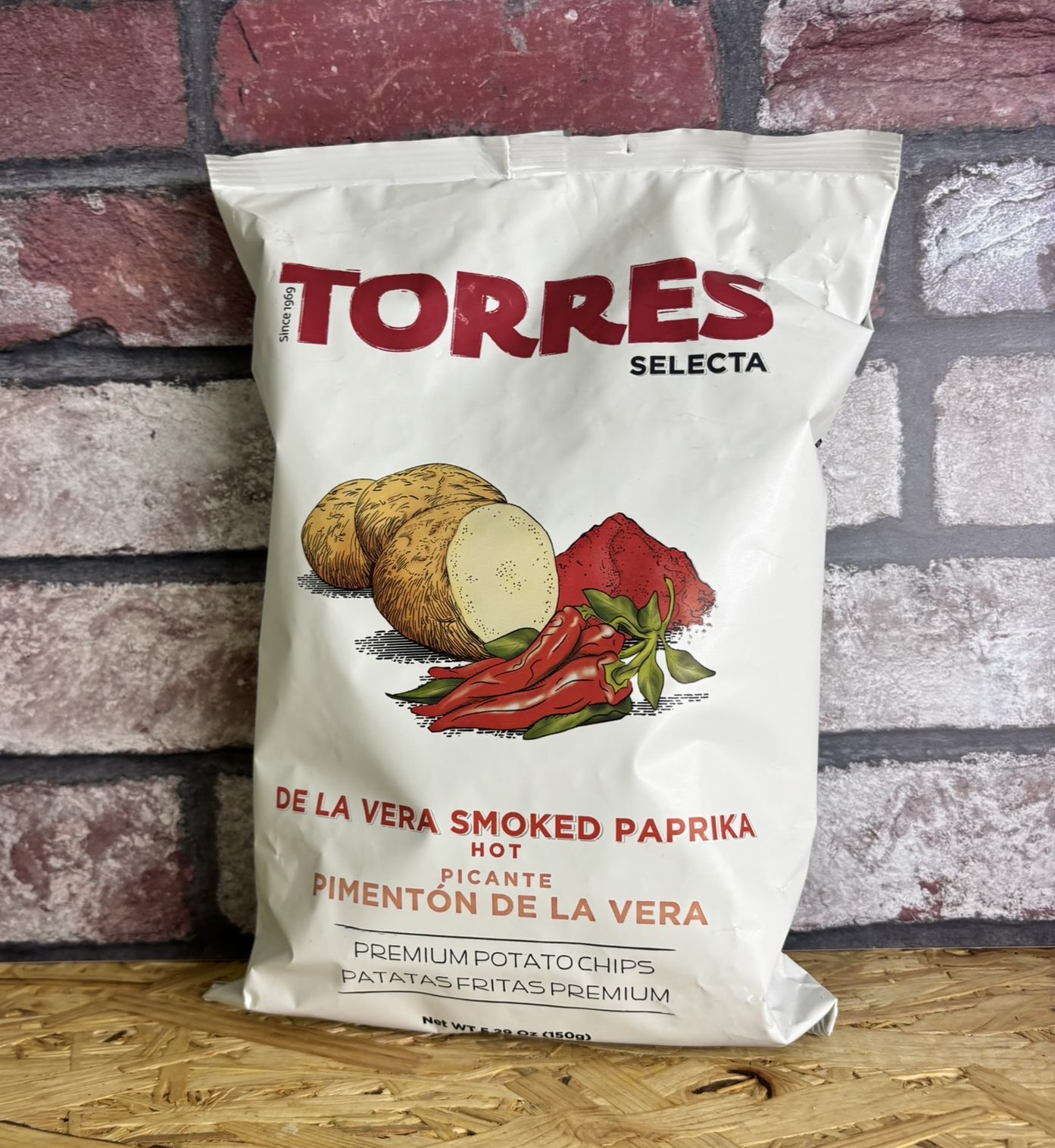packet of smoked paprika crisps