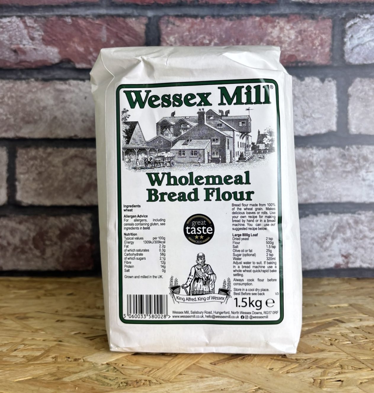 wholemeal bread flour