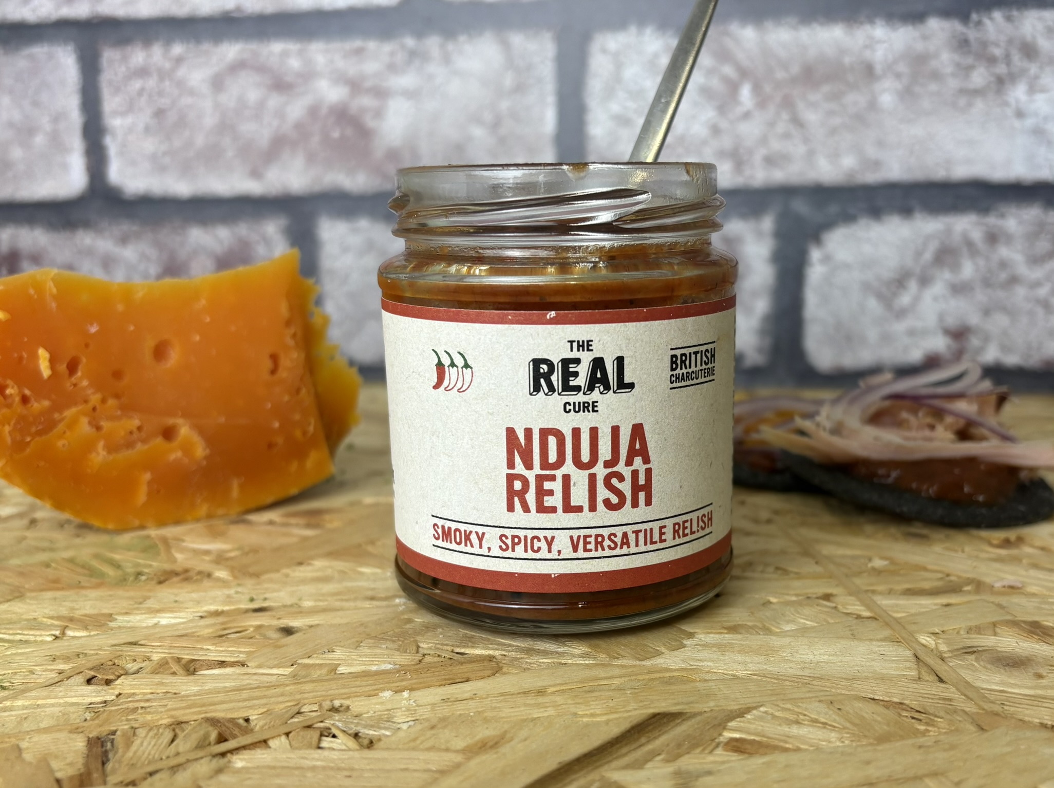 Nduja Relish sold by The Deli, Bingley