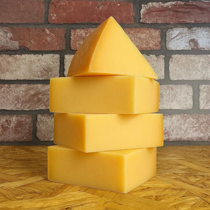 stack of aged gouda