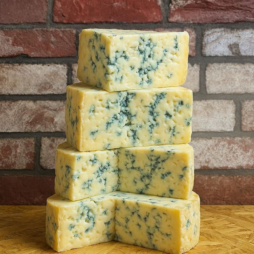 stack of gorgonzola dolce