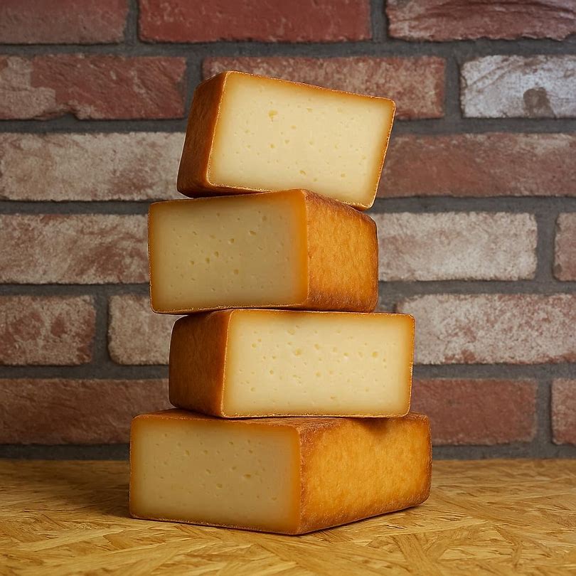 stacked smoke sheep cheese