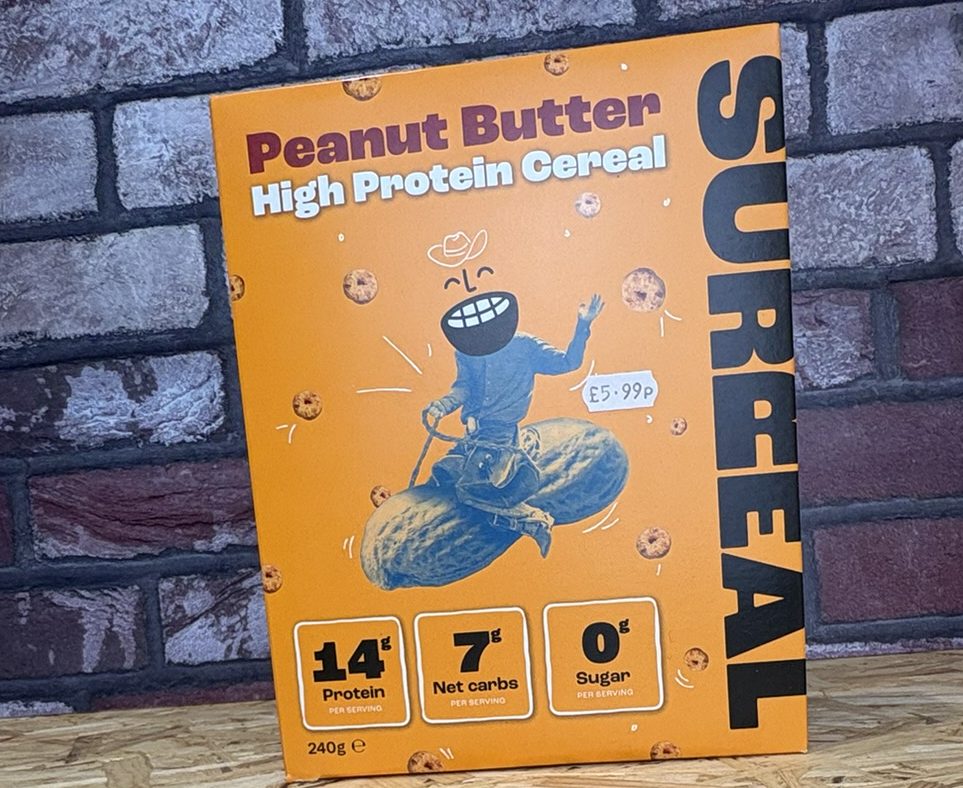 box of peanut butter ceral
