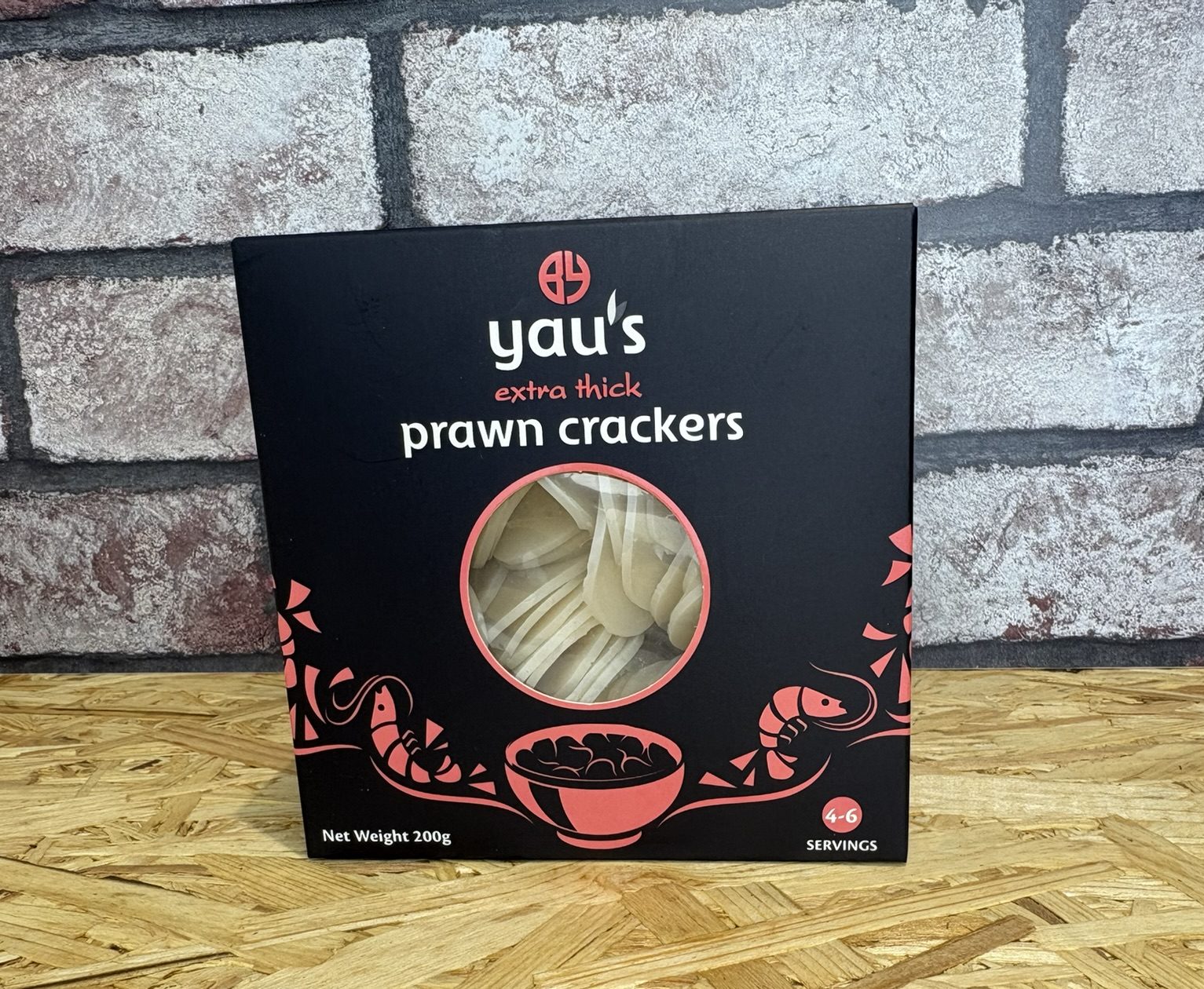 box of prawn crackers