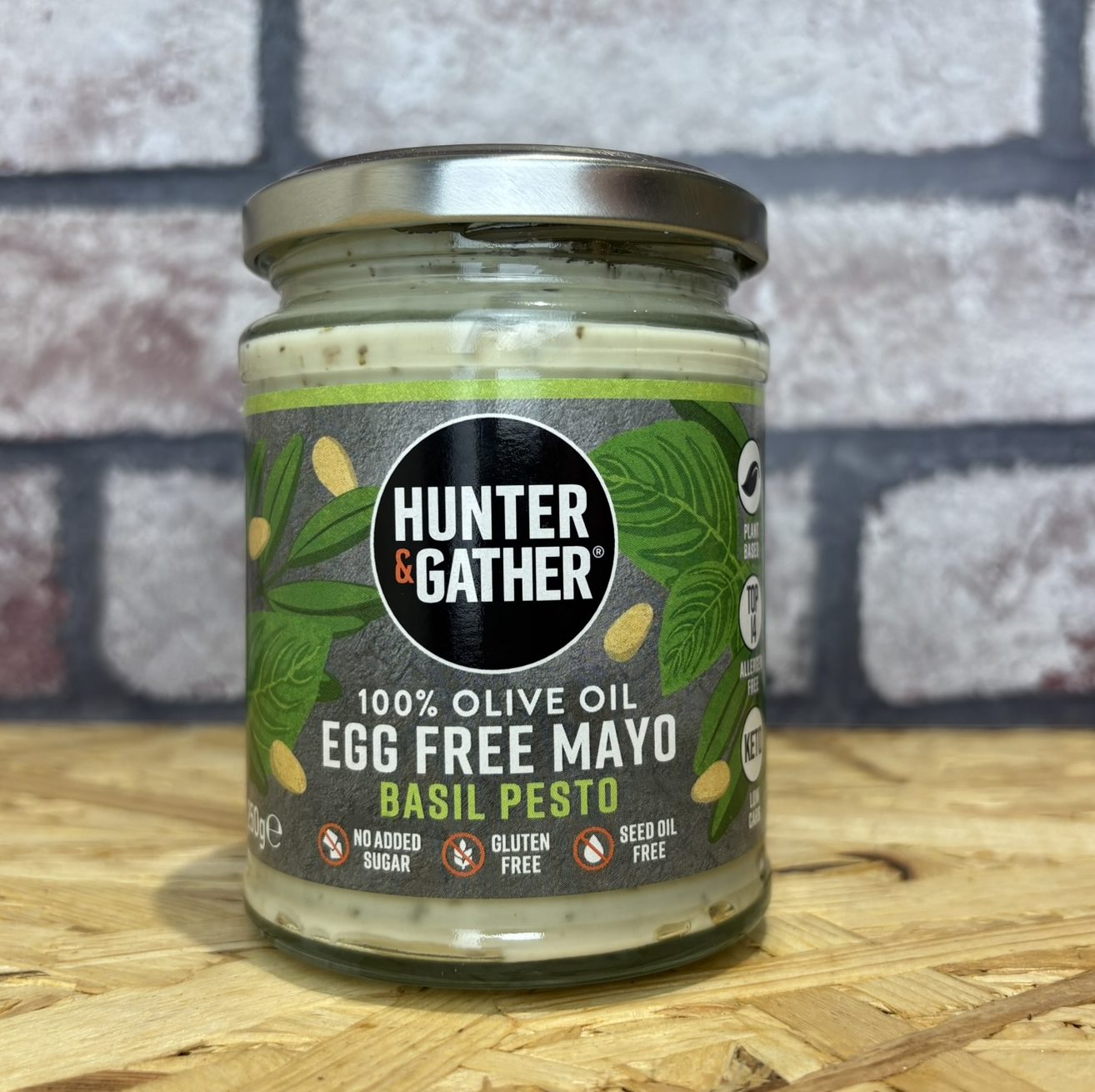jar of pesto mayo