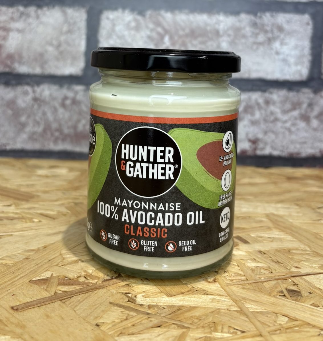 jar of avocado oil mayo