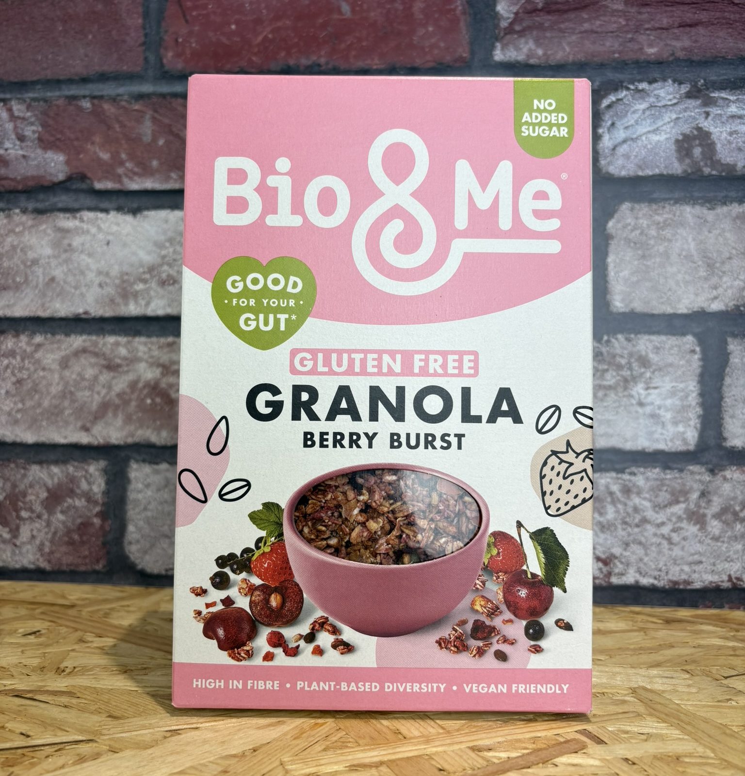 box of gluten free granola