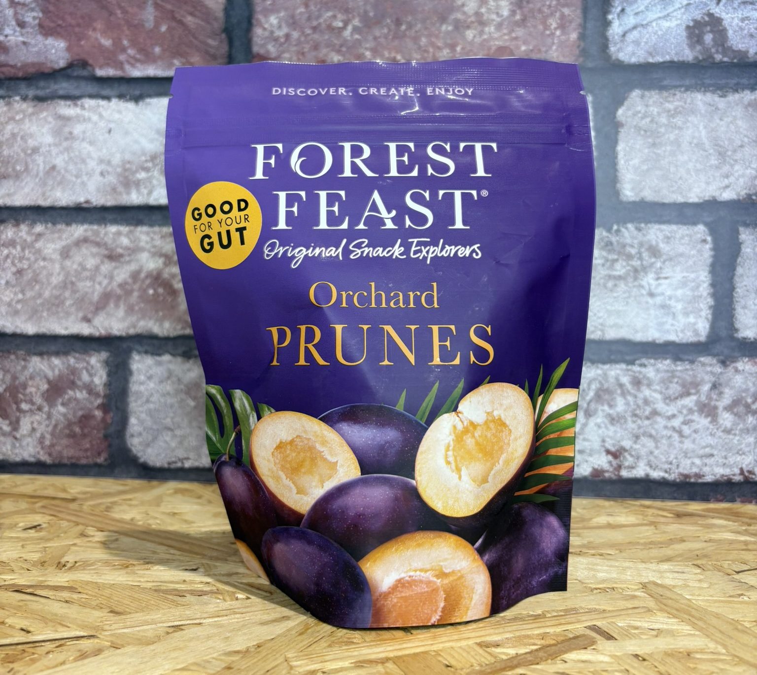 bag of orchard prunes