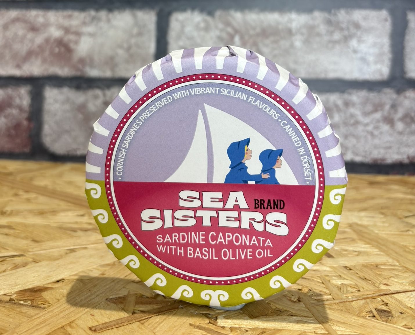 tin of sardine caponata