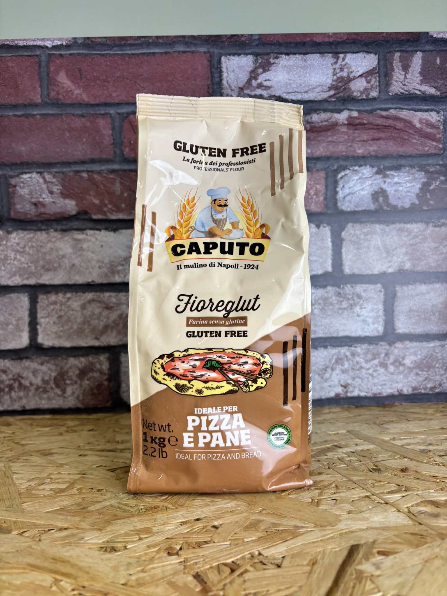 packet of gluten free flour