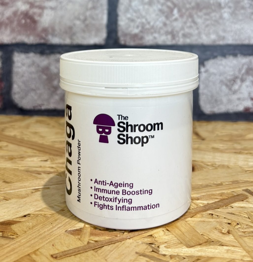 pot of mushroom powder