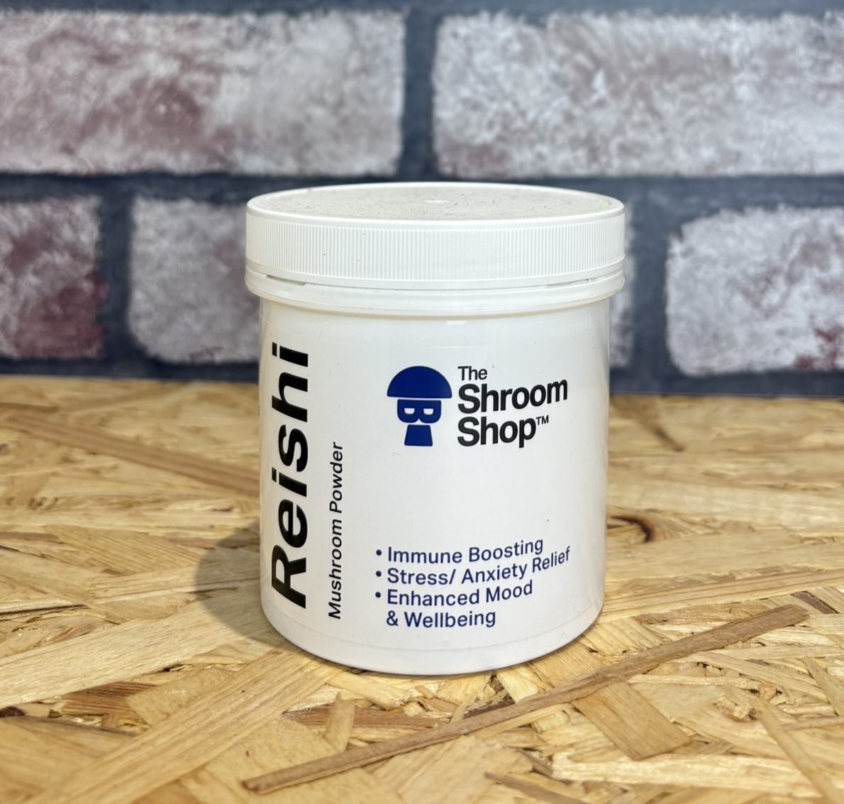 pot of mushroom powder