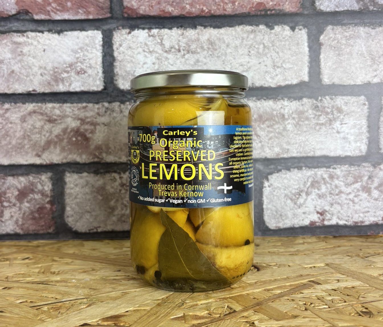 jar of preserved lemons