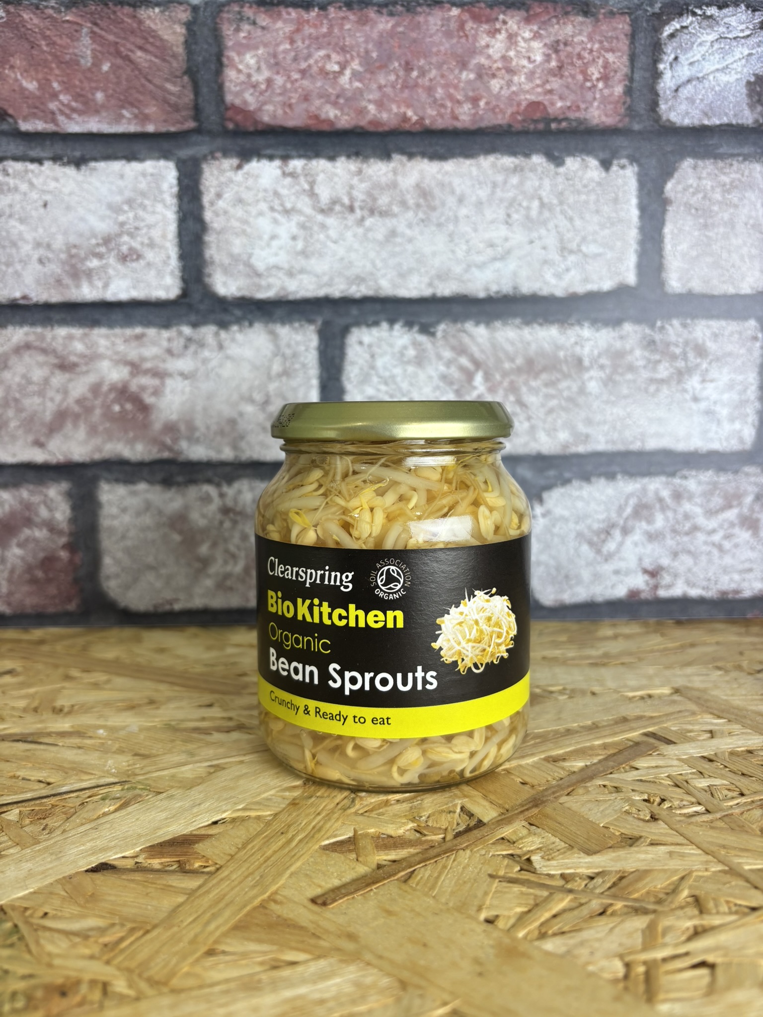 jar of bean sprouts