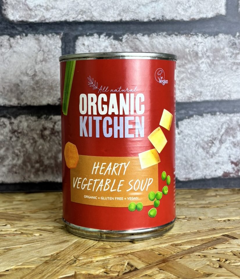 tin of vegetable soup