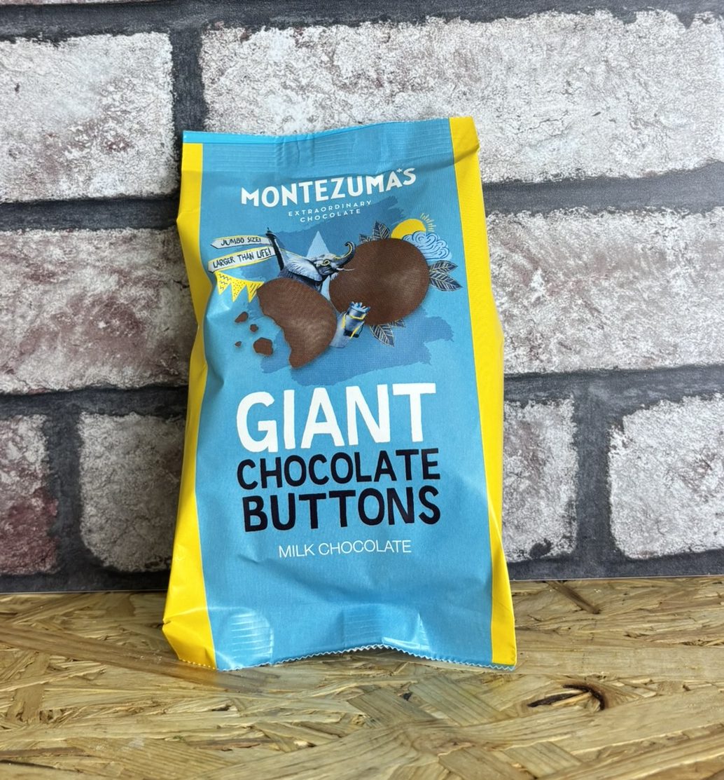 packet of giant milk chocolate buttons