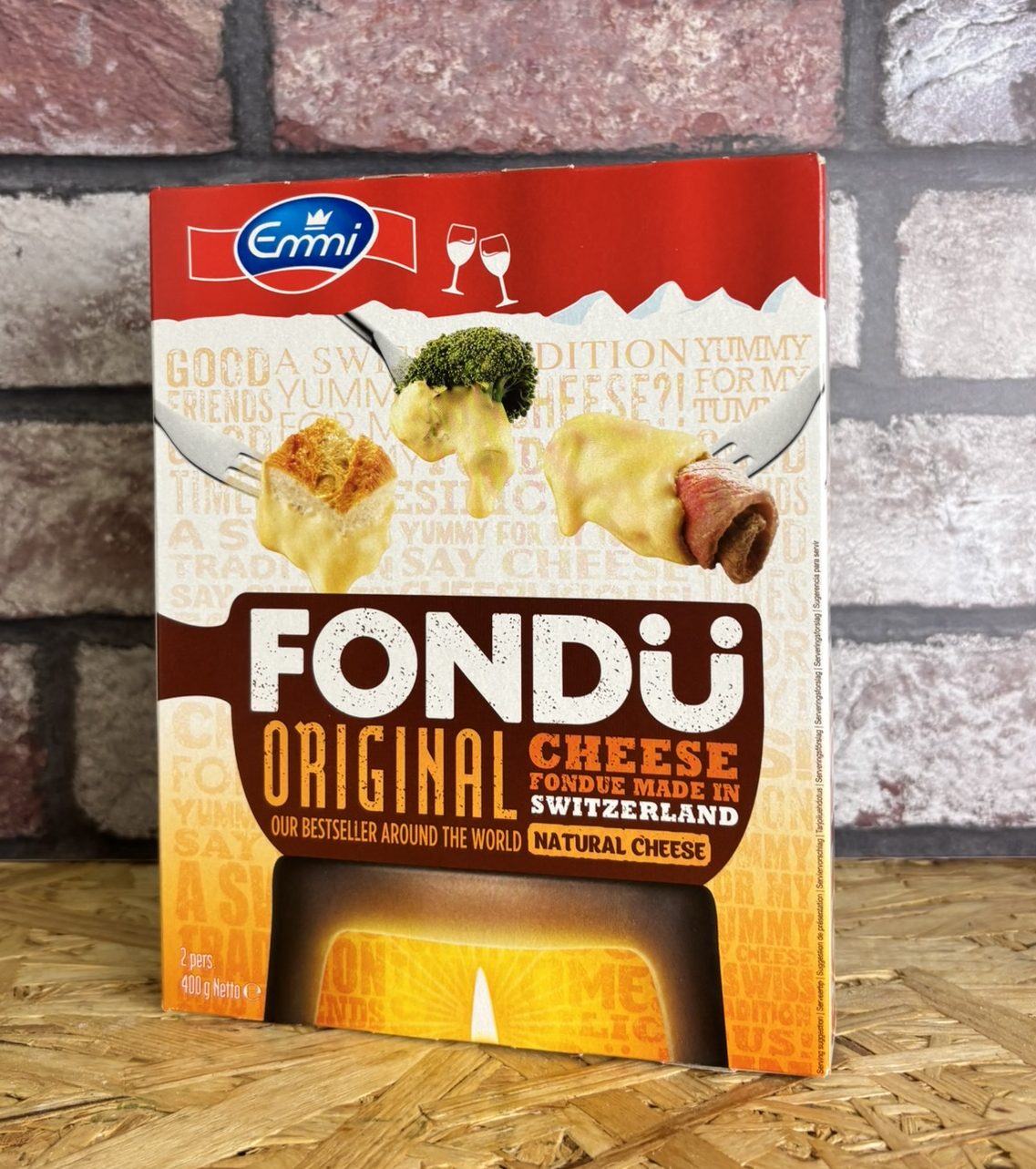 box of cheese fondue set