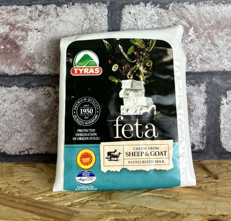 block of feta cheese