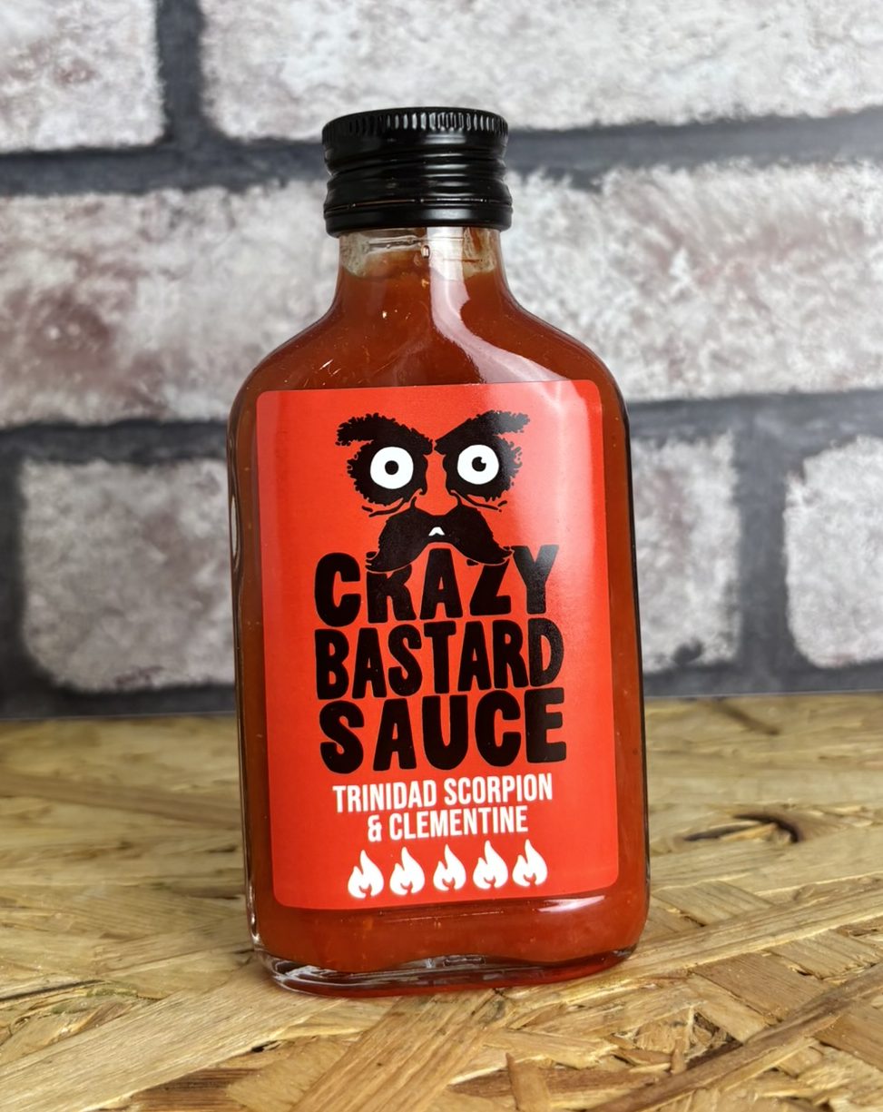 bottle of red hot sauce
