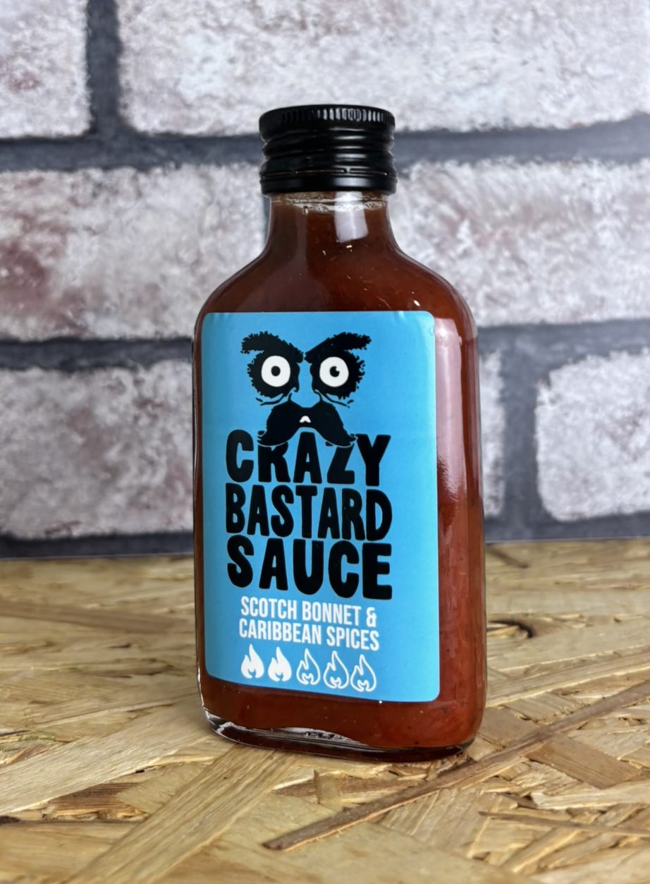 bottle of Caribbean hot sauce