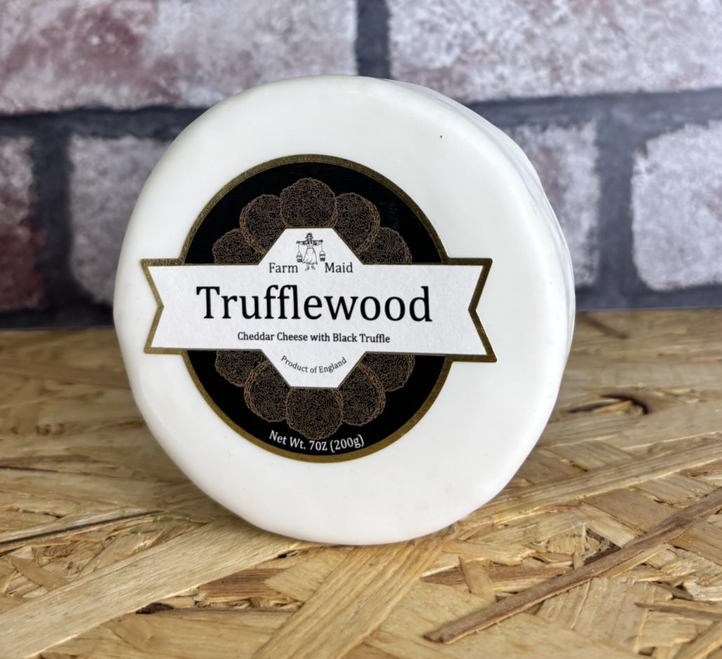 wax cheese truckle- white