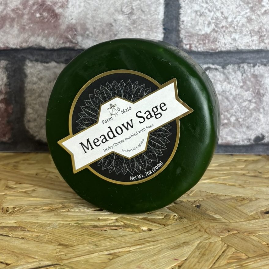 wax cheese truckle- dark green